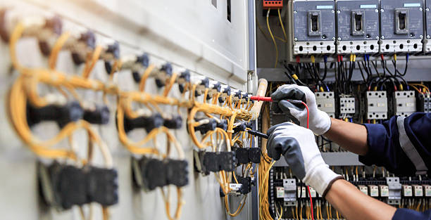 Professional Electrician technician working in Farmville, VA